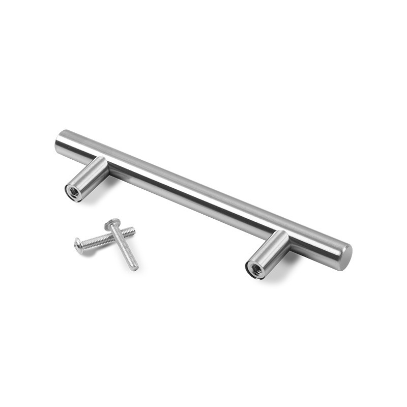 Stainless steel handle, cabinet and wardrobe door handle, Italian simple drawer small handle, single-hole handle, cabinet door handle Application Scenario