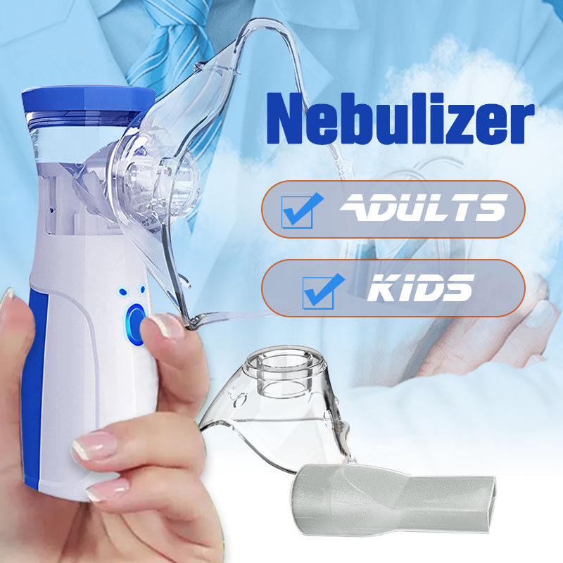 Cross-border exclusive 302 nebulizer, English packaging, handheld nebulizer, ultrasonic micro-net, children's home nebulizer details Picture