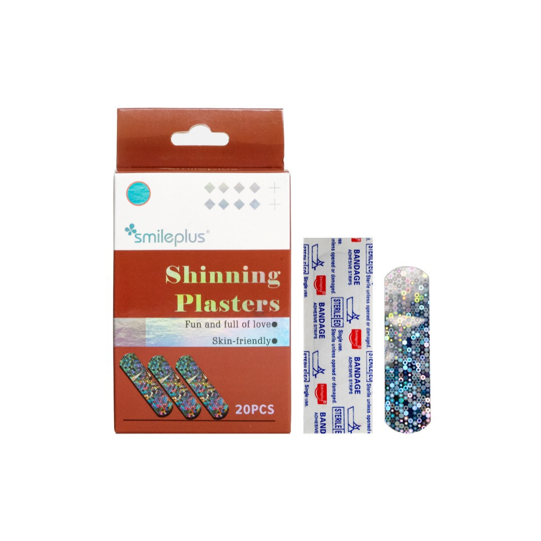 Cartoon Laser PE waterproof band-aid wound dressing, direct sales from the manufacturer in English packaging, for export only Item Picture