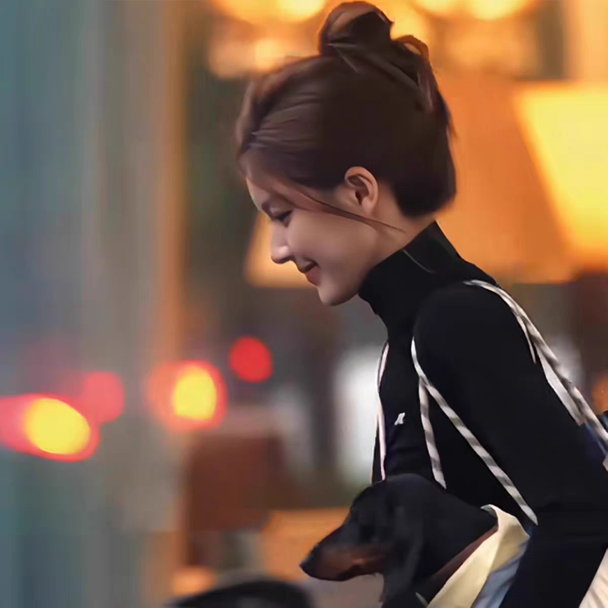 Xu Wo Dazzleng Zhao Lusi's same triangular grab clip, large hair volume, large updo, shark clip, hair clip, hair accessory and headwear details Picture