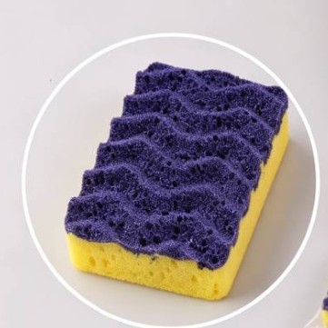 Mr.OK factory direct supply sponge scouring pads, double-sided cleaning sponges, kitchen cleaning sponges, dishwashing sponges, pot scrubbing sponges details Picture
