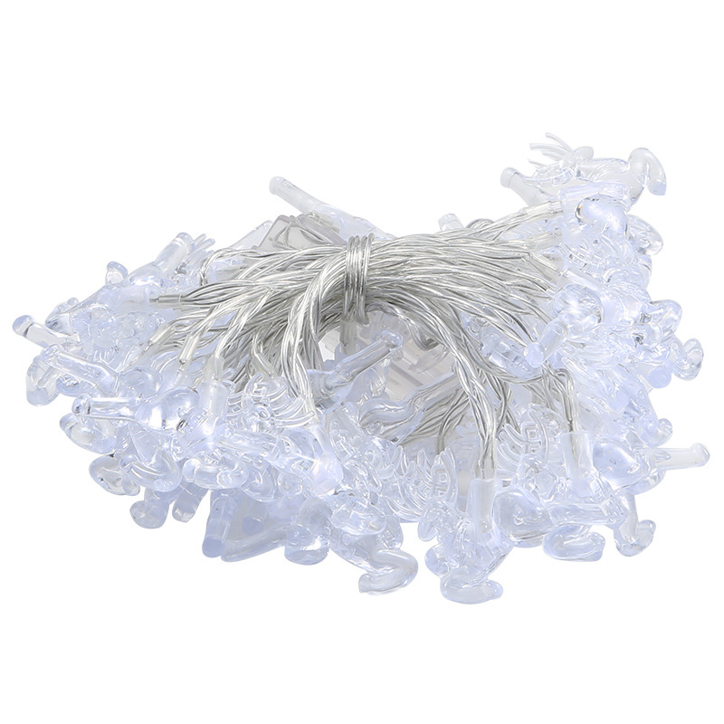 Wholesale of LED Christmas decorative light strings, snowflakes, bells, reindeer, Christmas tree ornaments, ambient lights and solar lights from the manufacturer Item Picture