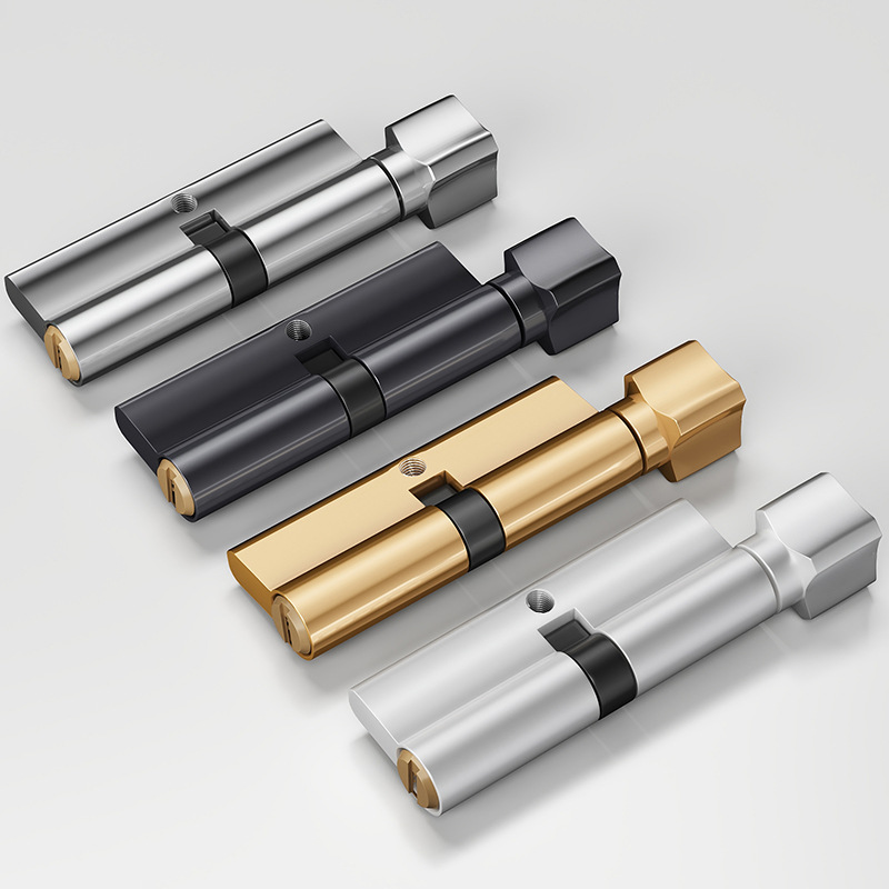 Wholesale of copper anti-theft lock cores for bedroom door locks, anti-picking and anti-violent unlocking cores, and indoor wooden door lock cores Application Scenario