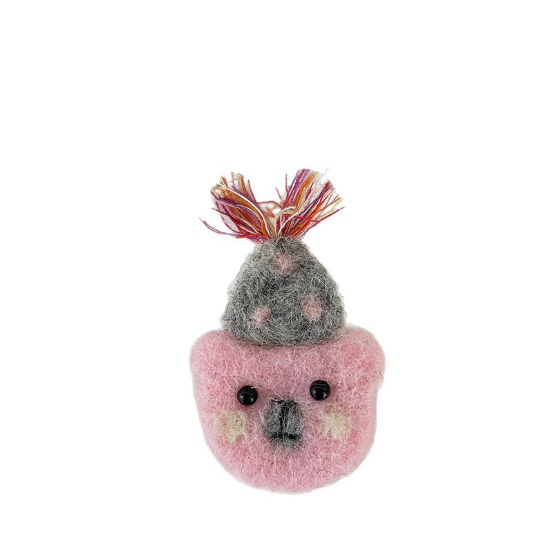 Felt handmade ornaments, felt small animal cloud pendants, creative and cute handicrafts, gifts and decorations Item Picture