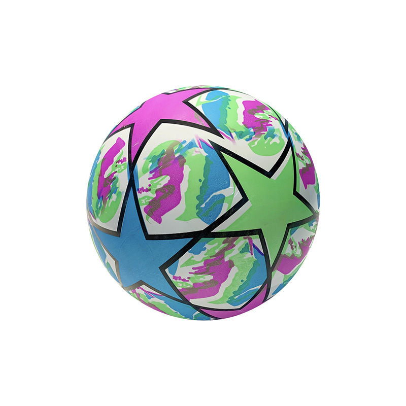 Personalized and creative PVC fluorescent balls, 9-inch kindergarten children's toy balls, patting balls, wholesale in stock Item Picture