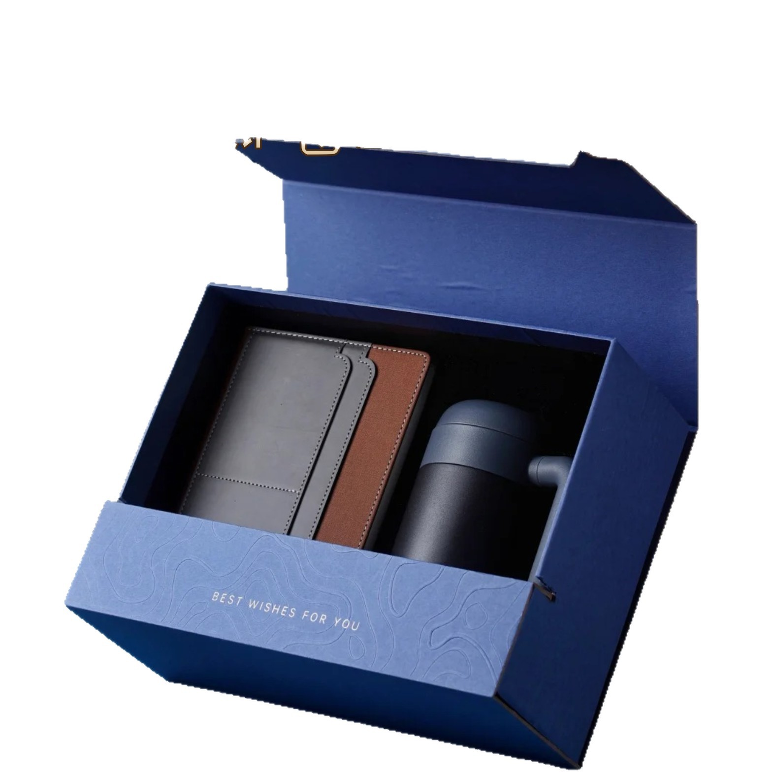 High-end business gift box, empty box customization, logo printing, pen box, notebook box, flip top and bottom box Item Picture