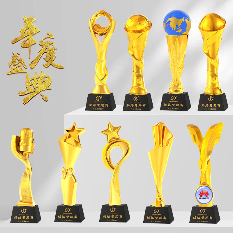 New creative crystal resin trophy gifts, annual meeting company outstanding employee awards, graduation season souvenir ornaments Application Scenario