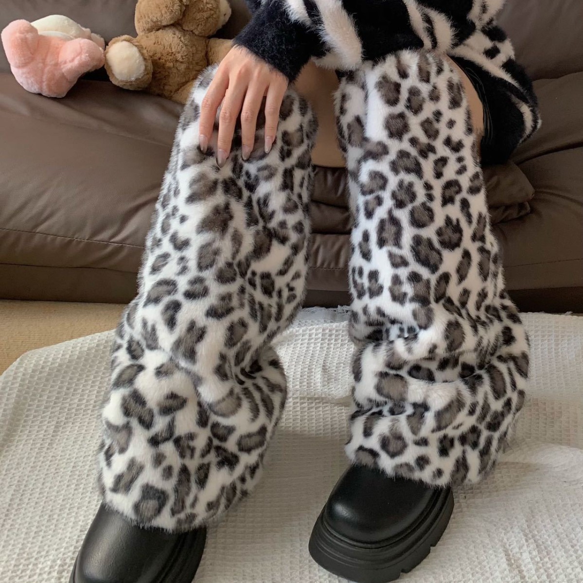 抓绒衣裤实物图