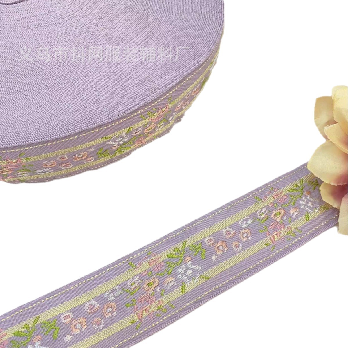 ٣ -٥ ج) التطريز الوطني من أجل الرياح، مزج بقماش القماش، وشريط أغطية الرأس Item Picture