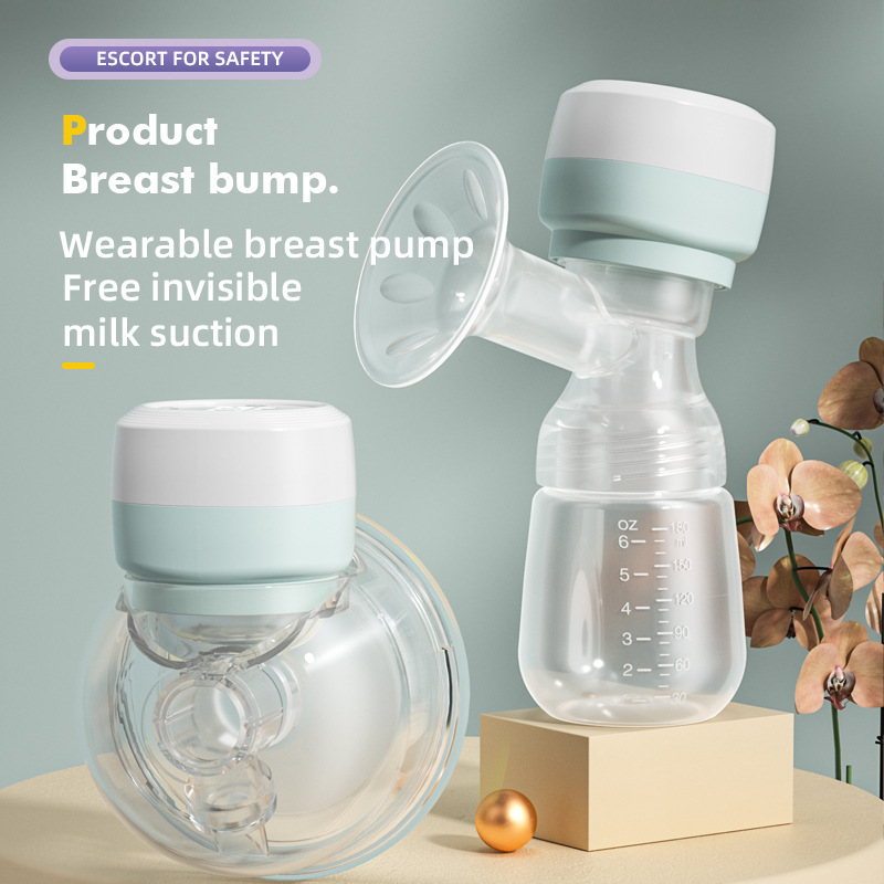 热销新款电动吸奶器二合一静音免手扶大吸力一体穿戴式BreastPump