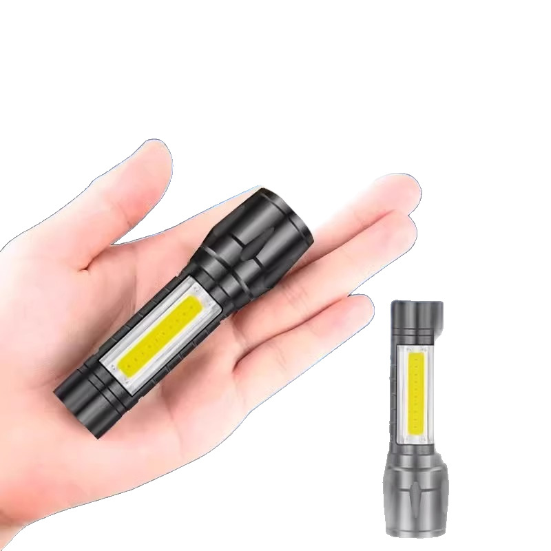 Flashlight, strong light, rechargeable USB, outdoor ultra-bright long-range, household emergency light, special forces, waterproof, mini student Item Picture