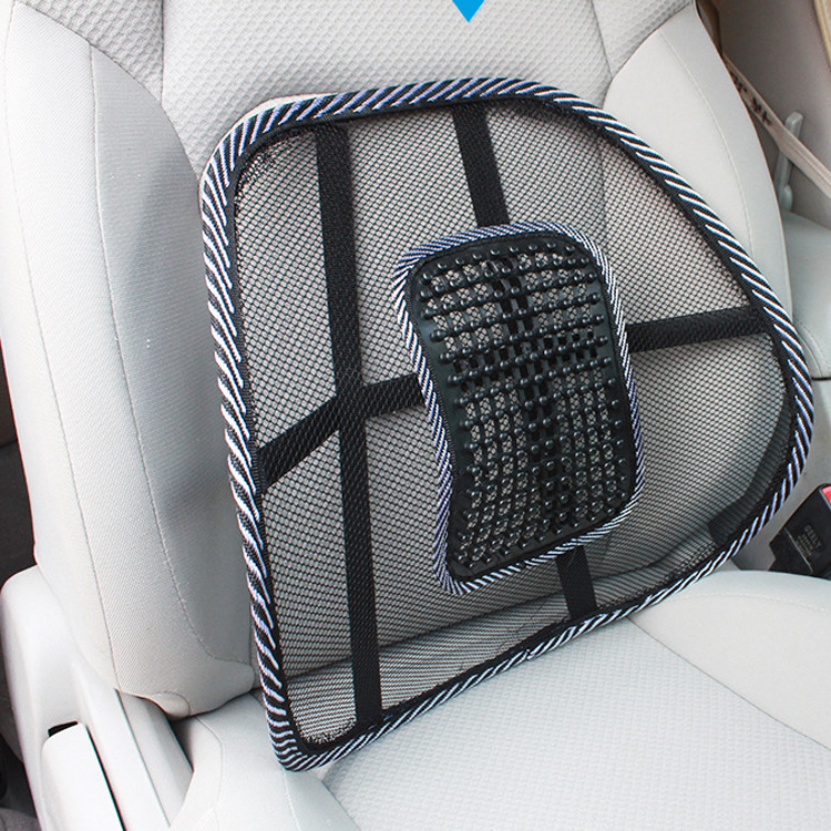 Car cushion, car massage nail lumbar support, dual-purpose ice silk lumbar support for home and car, 40*40CM, automotive interior products details Picture
