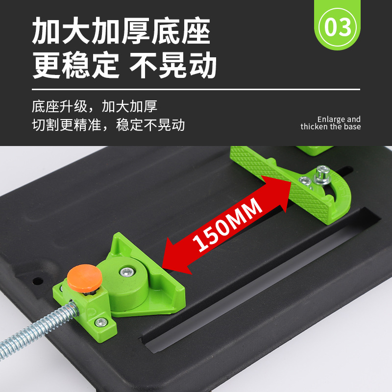 Multi-functional Angle grinder bracket, pull rod type bracket, hand grinding and cutting machine, fixed universal table saw bracket, grinding machine Application Scenario