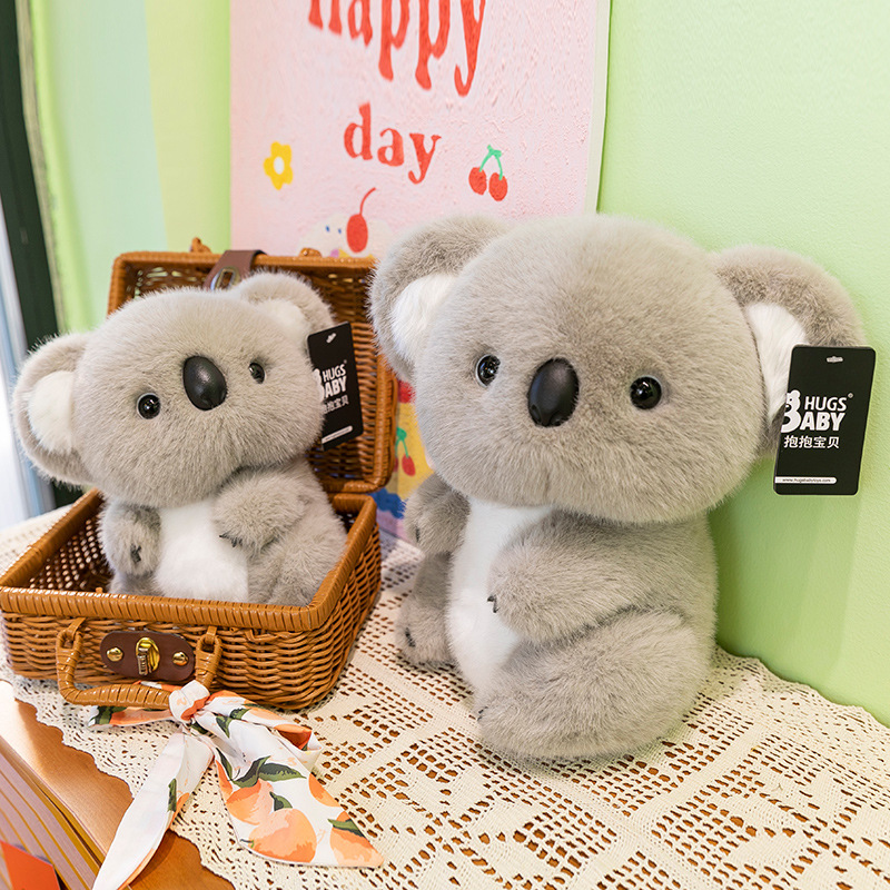 Cute koala dolls, plush toys, cartoon hugs, koala figurines, stuffed toys, children's birthday gifts, throw pillows Specification image