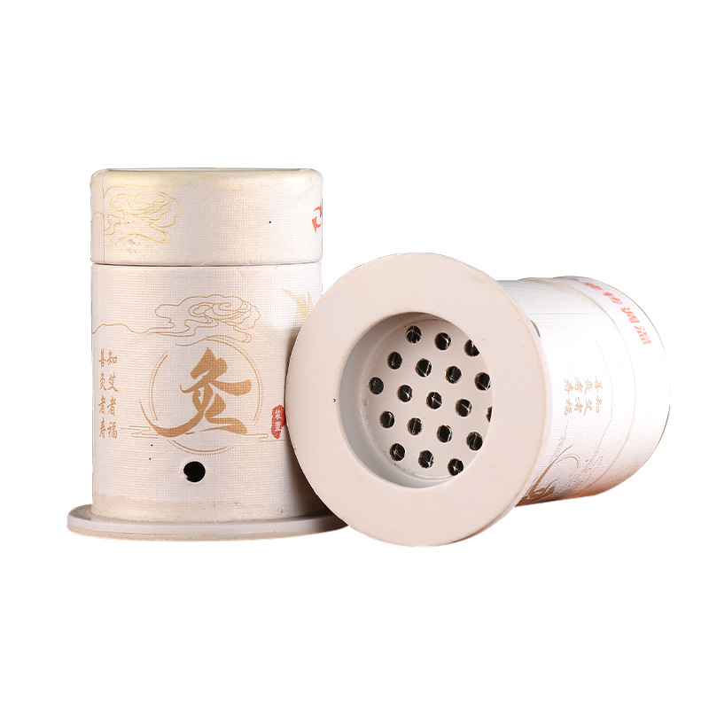 Multi-functional ancient method suspended moxibustion cylinder, portable home moxibustion patch, small moxibustion jar, children's patch, hair replacement moxibustion cylinder Item Picture