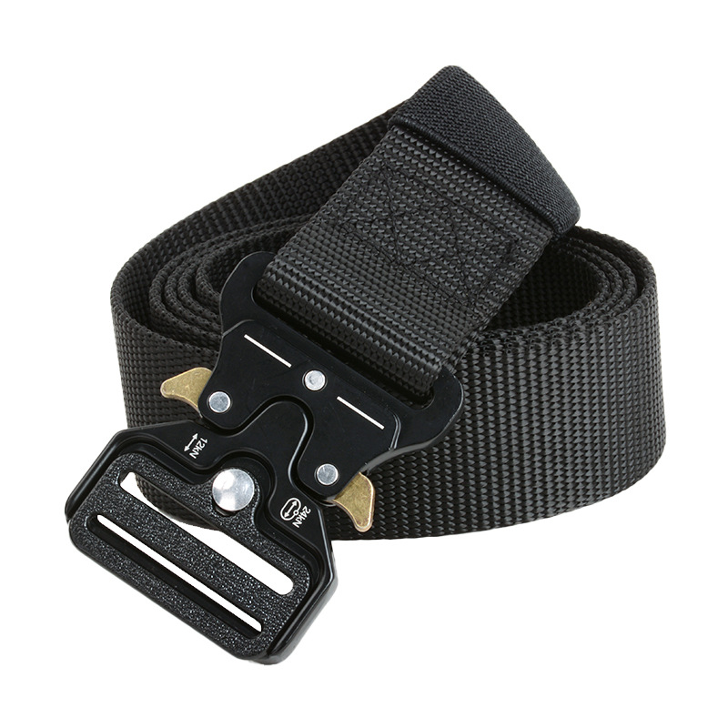  逸途 新款垂降扣头多功能户外腰军迷战术腰带男士军训练眼镜蛇战术腰带
