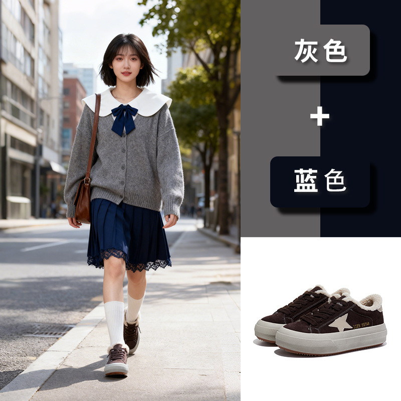 女式时装单鞋实物图