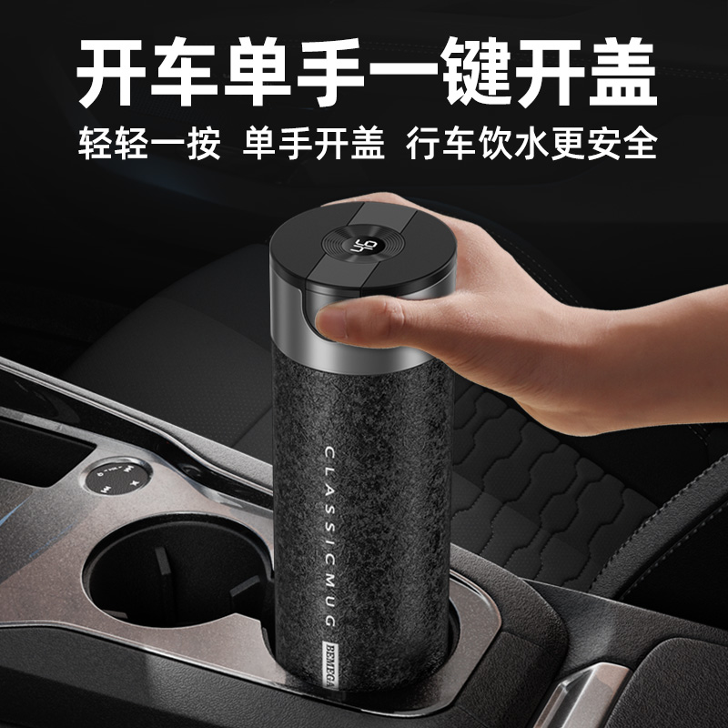 British pure titanium insulated cup, men's large-capacity titanium cup 5 new tea and water separation brewing cup gift box Specification image