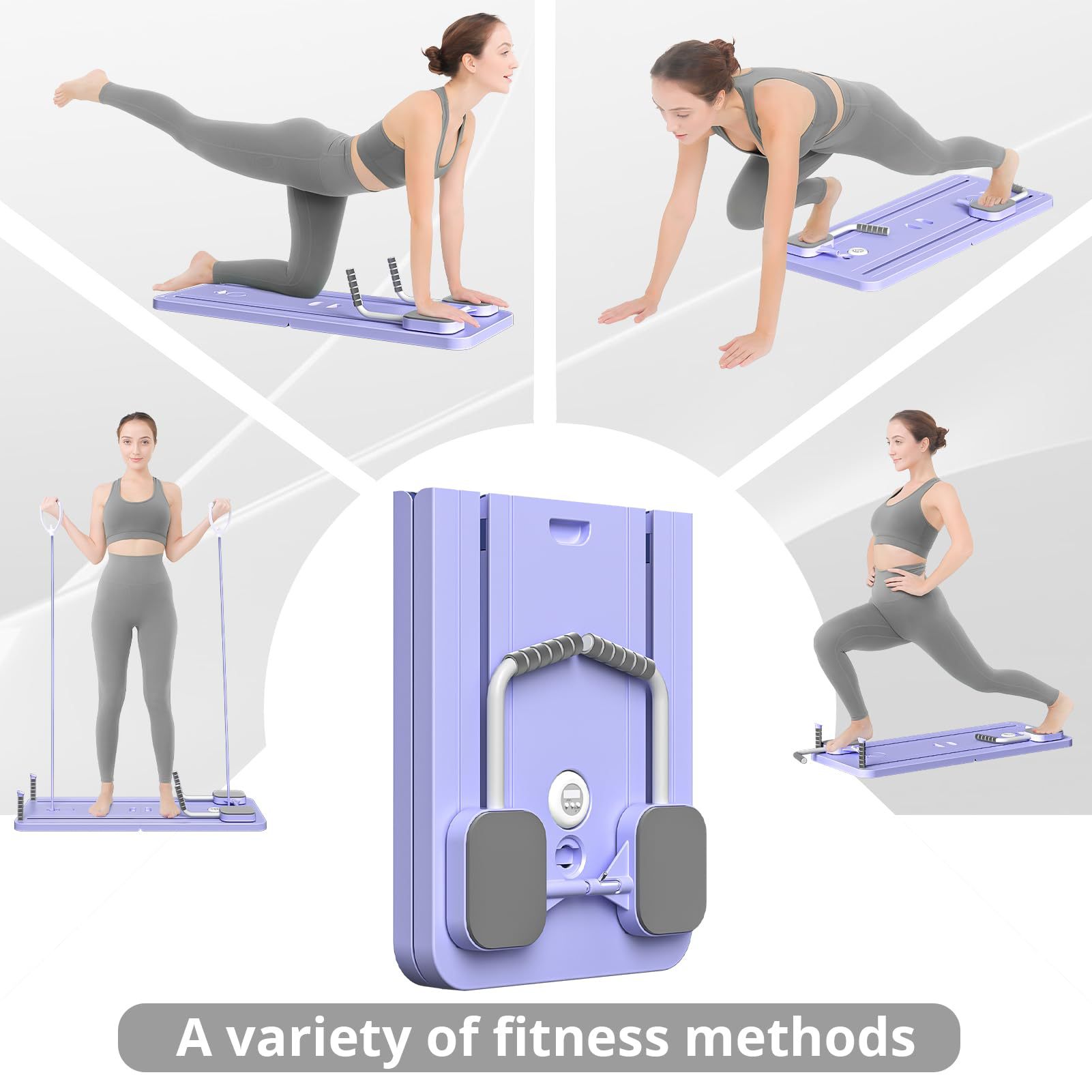 Lila deportes tablas de fitness accesorios bicicleta completa abdominales abdominales abdominales abdominales abdominales abdominales bodywear trajes details Picture