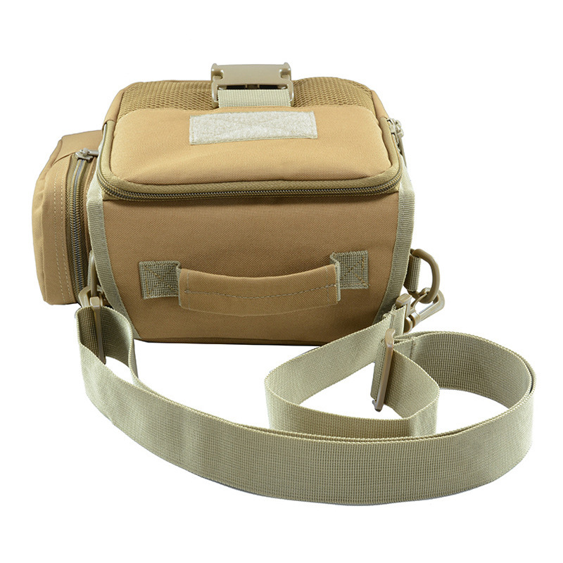 Yitu Camouflage Tactical waist Bag, men's single-shoulder crossbody bag, multi-functional outdoor sports small shoulder bag, Large screen mobile phone bag, hanging bag Specification image