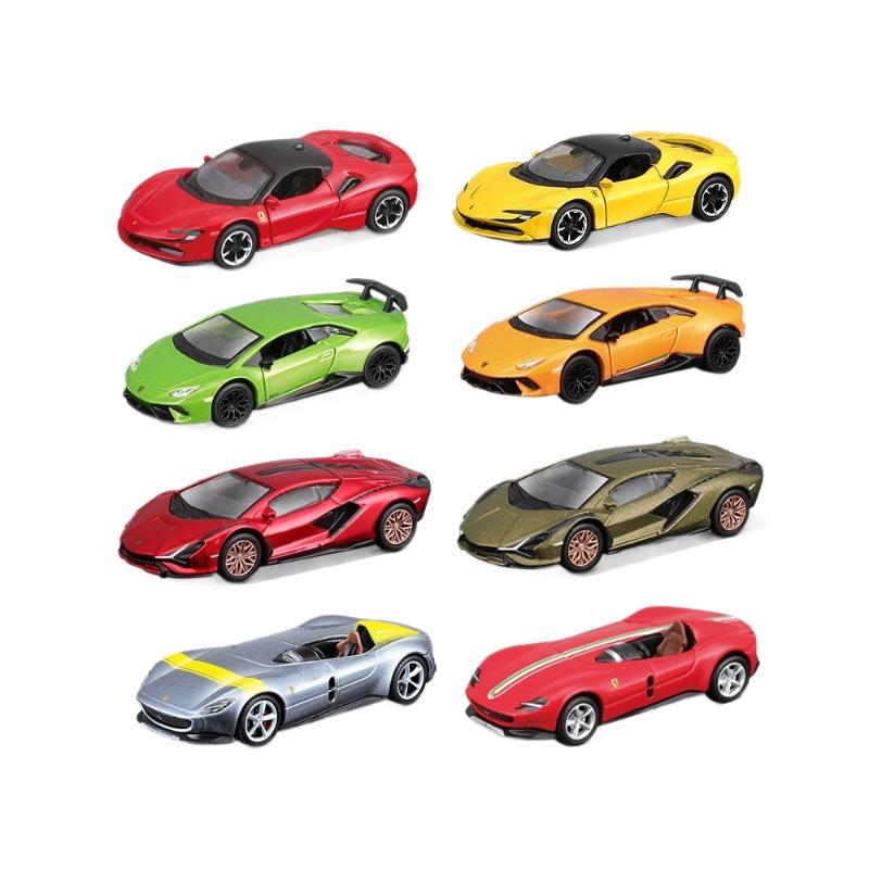 Maisto's 1:64 car model simulation alloy car model Ferrari Lamborghini Porsche alloy chassis Item Picture