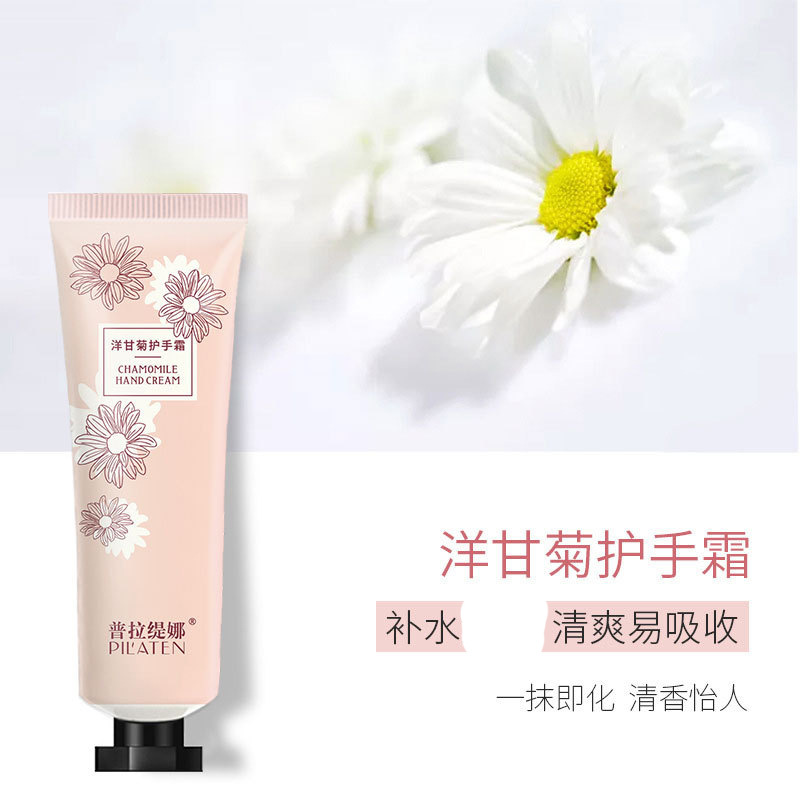 Platina Chamomile 30G Hand Moisturizing Non-Greasy Goat Milk Hand Cream Wholesale Application Scenario