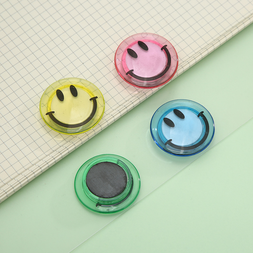 新款白板磁钉办公彩色吸铁石磁粒圆形磁扣磁珠图钉/大头图钉磁贴教具厂家直营