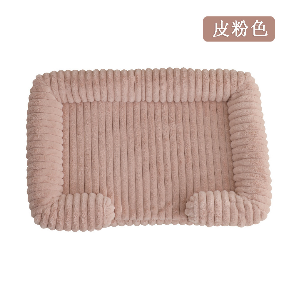 2025 cross-border new arrival pet kennel invierno caliente gran perrera para perros alfombra para mascotas gato kennel cama para perros alfombra para perros Item Picture