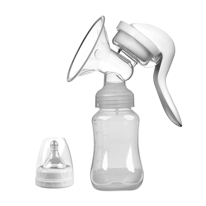 电动吸奶器/吸奶器/穿戴式吸奶器/电动穿戴式吸奶器/穿戴式电动吸奶器白底实物图