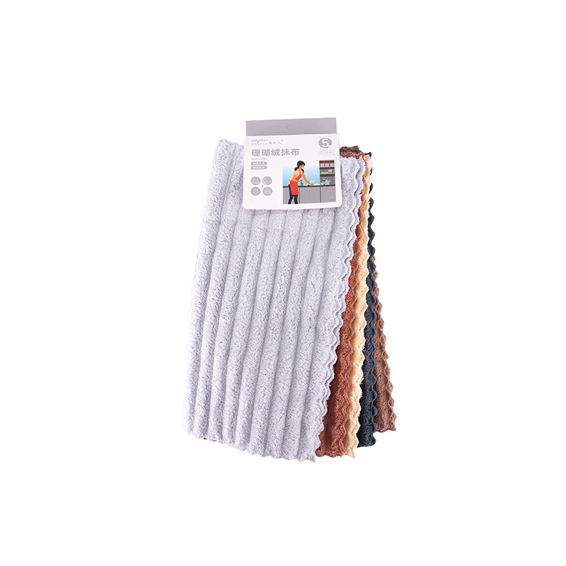 抹布、百洁布、洗碗巾实物图