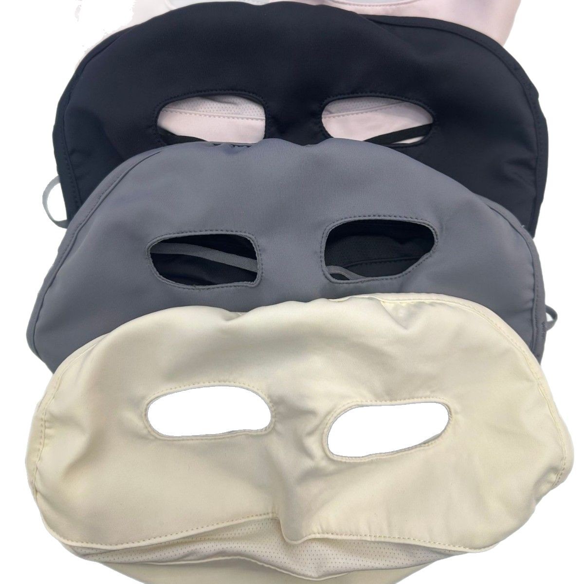 Summer UV protection ice silk mask for women, thin face care, cool three-dimensional hyaluronic acid, ultra-thin, seamless sun protection mask Item Picture