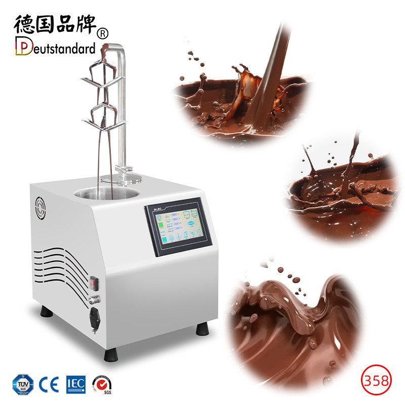Wholesale of commercial chocolate temperature control machines, fully automatic temperature control melting machines, and chocolate temperature control equipment for baking cake shops details Picture