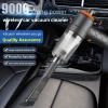 Handheld, standing, blowing and suction integrated mini cordless vacuum cleaner for both home and car, portable car vacuum cleaner, easy to suck at any time details Picture