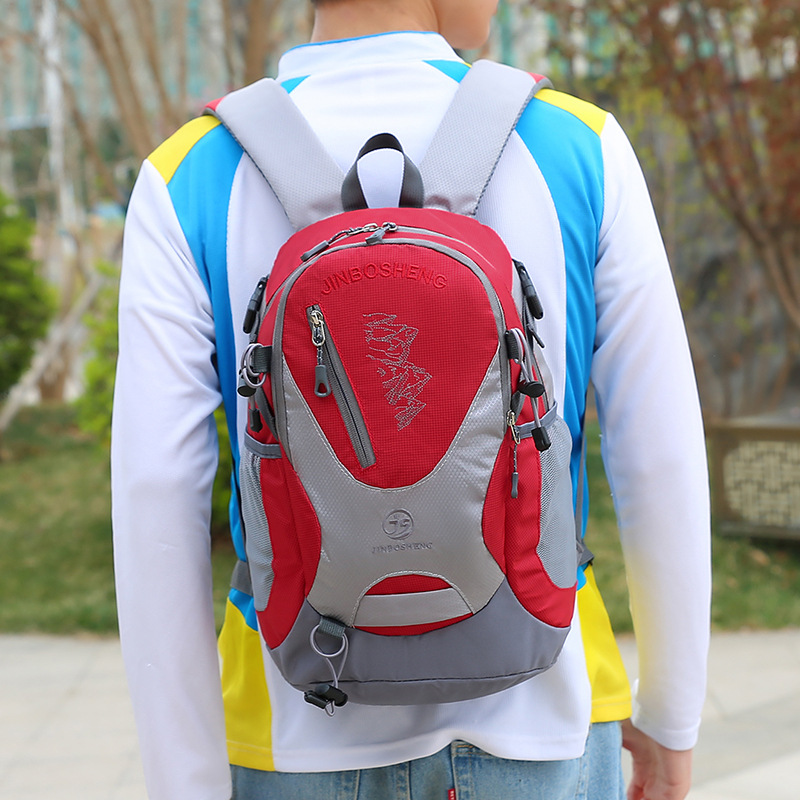 Outdoor backpack: 20-liter men's and women's hiking and cycling bag, multi-functional sports water-resistant travel and leisure backpack