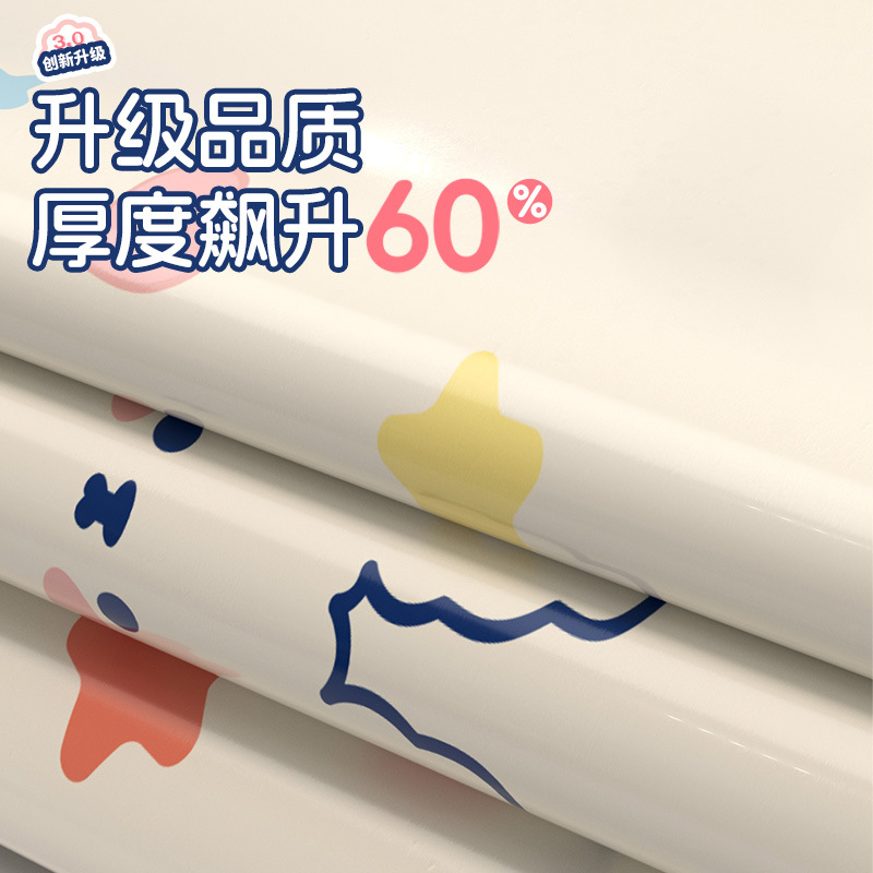 爬爬垫单人/爬爬垫/爬爬垫宝宝拼接卡通/爬爬垫婴儿童拼接卡通/折叠娃娃垫产品图