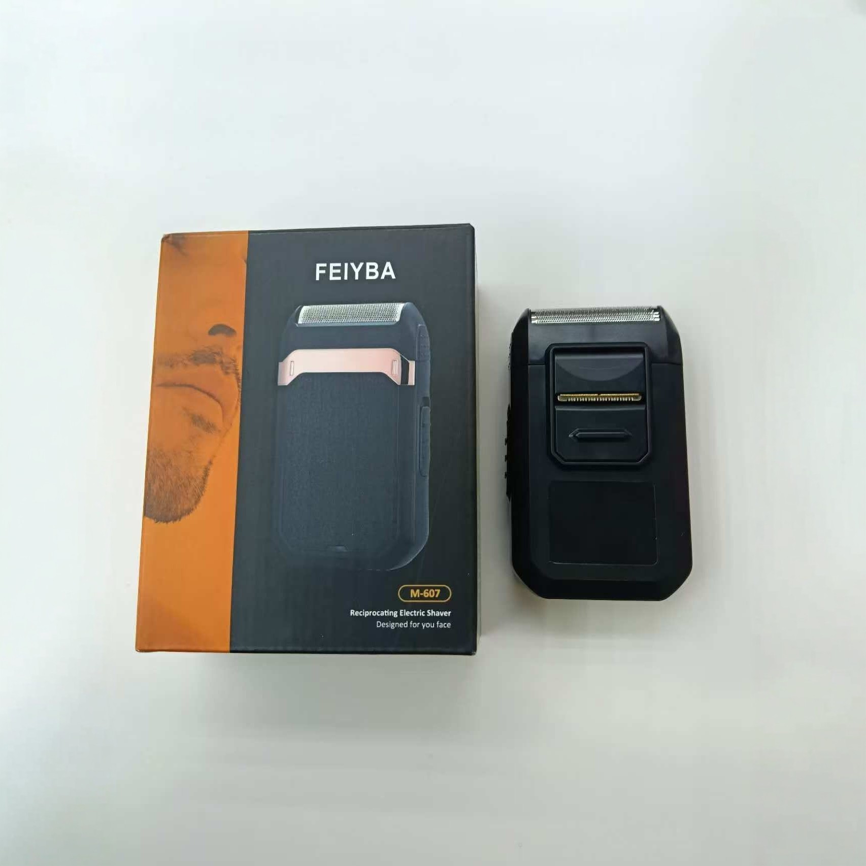 往复式电动剃须刀男士便携充电水洗迷你刮胡刀M-607新款