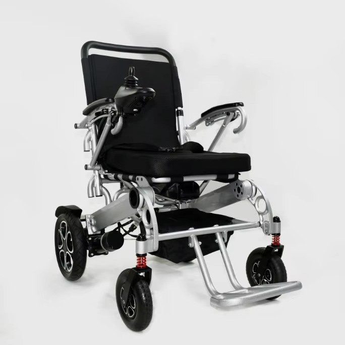 Cross-border exclusive electric wheelchairs, fully automatic portable foldable wheelchairs, mobility scooters for the elderly with disabilities, and pushers details Picture