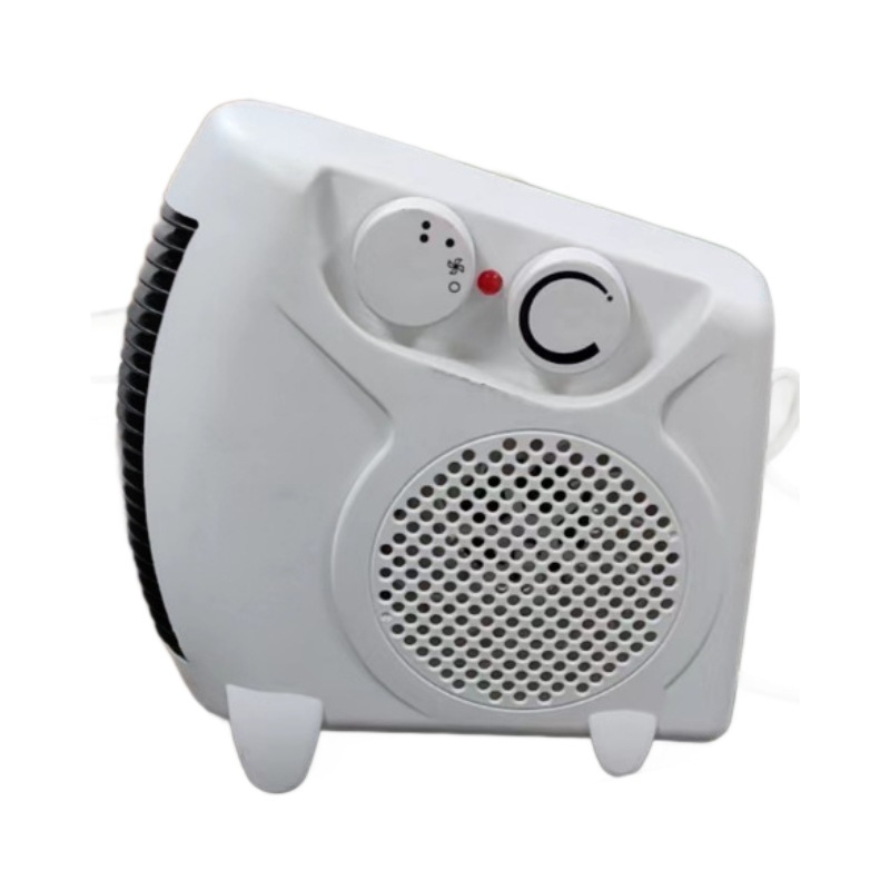 外贸取暖器家用电烤炉电暖器电热扇跨境暖风机2000WFANHEATER白底实物图