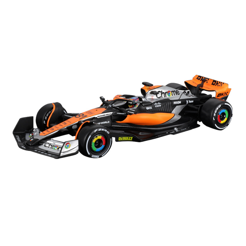 Bburago 1:43F1 racing car MCL60 McLaren 2023 simulation alloy car model toy car Item Picture