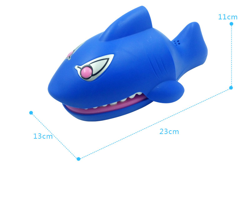 Wholesale hand-biting shark, large-sized finger-biting shark, glowing and making sounds, children's finger-biting prank and educational toys Specification image