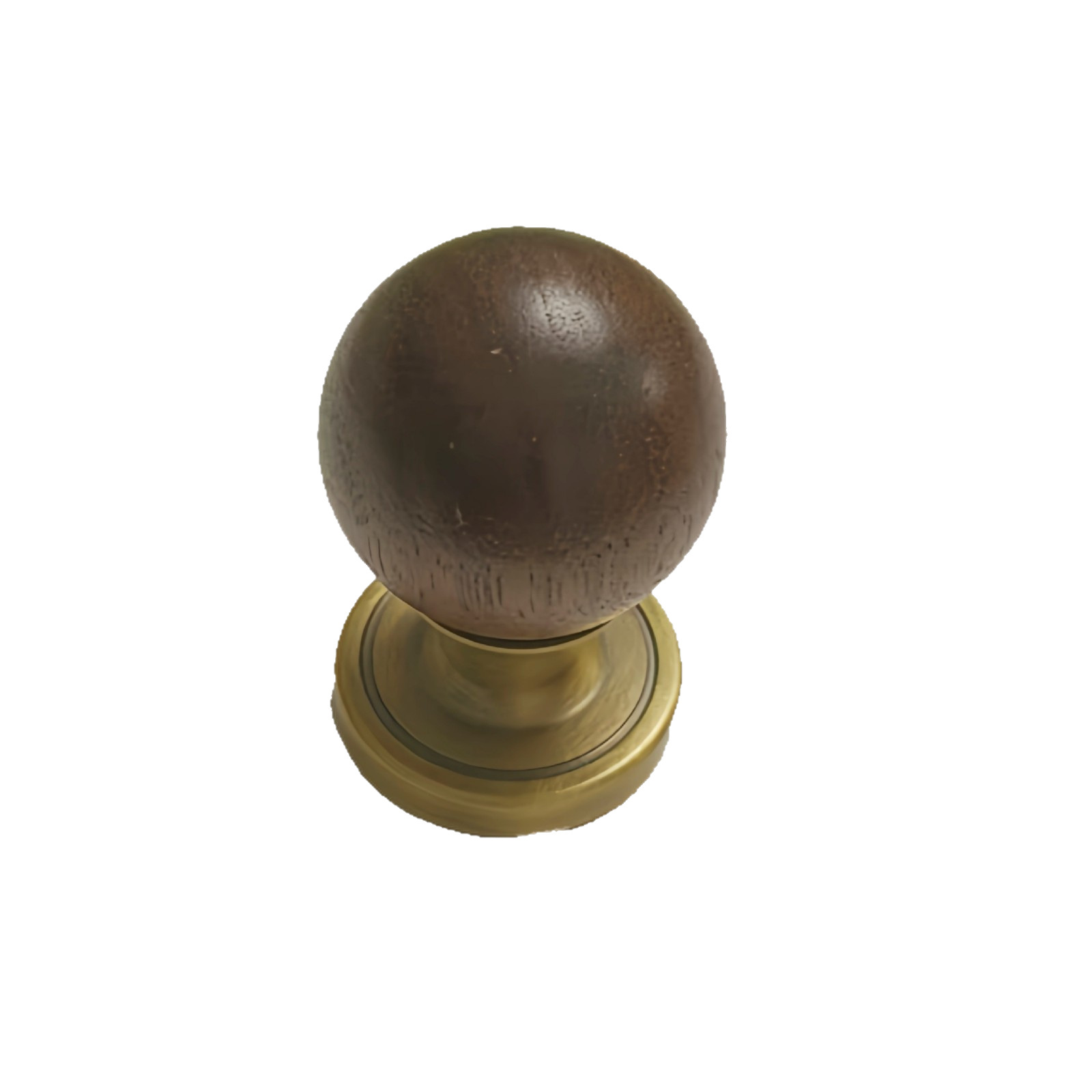 French-style light luxury cabinet door handle, wardrobe door drawer, Chinese-style walnut wood round ball, new Chinese-style pendant small handle Item Picture