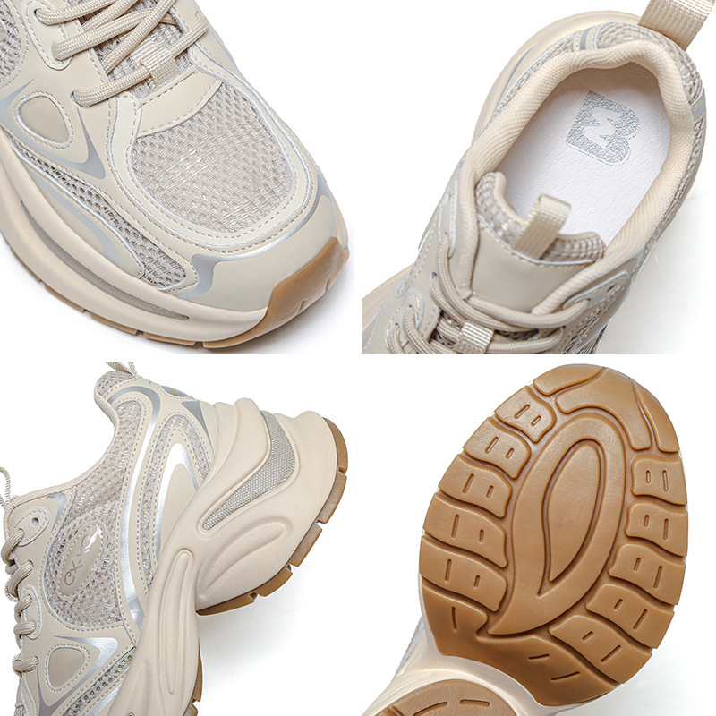 In the autumn and winter of 2025, dad shoes for women are popular thick-soled, versatile, casual, anti-slip, height-increasing, soft-soled, and lightweight sports shoes Application Scenario