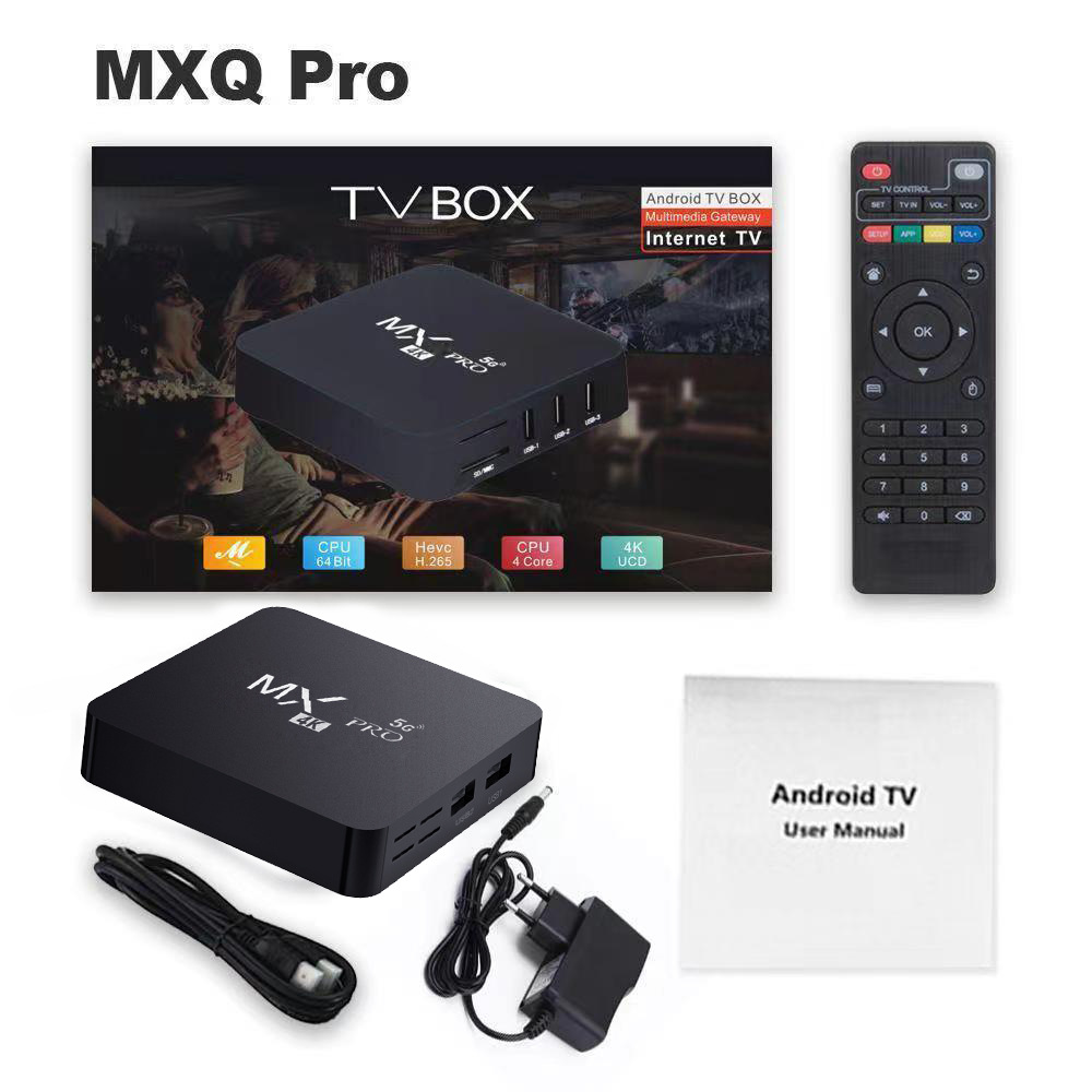 MX-PRO 4K high-definition network player for foreign trade, Android TVBOX s905, Android cross-border TV Box