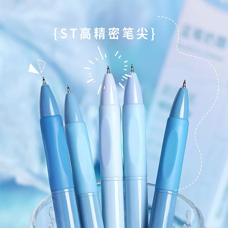 The high-appearance-level Morandi series color practice questions are written smoothly with a neutral pen and dry quickly with a black pen Specification drawing