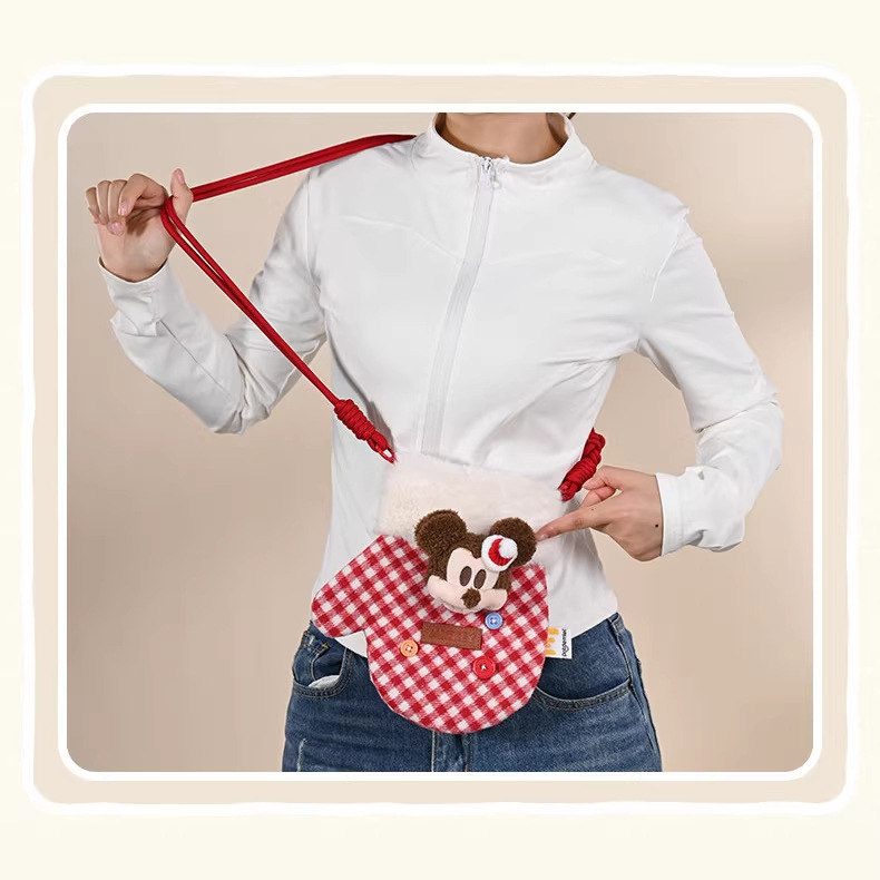Disney official Zootopia Judy Nick Mickey Star Dream crossbody Bag Plush doll bag for autumn and winter Application Scenario