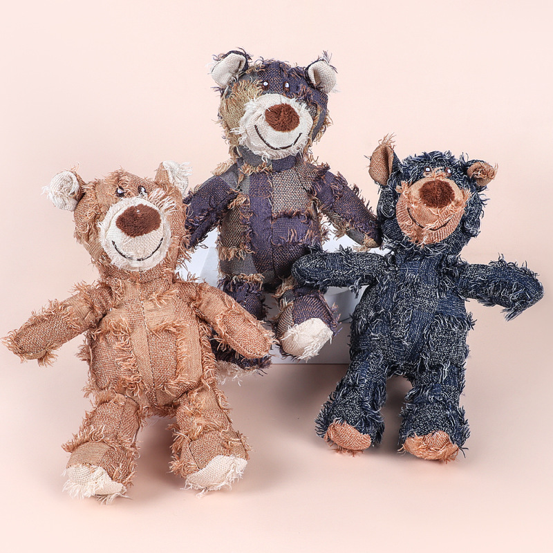 Pet Toys: Durable Dog Plush Toys, Non-Breakable Teething And Cleaning Dog Toys, Durable Beggar Bear Dog Toys Application Scenario