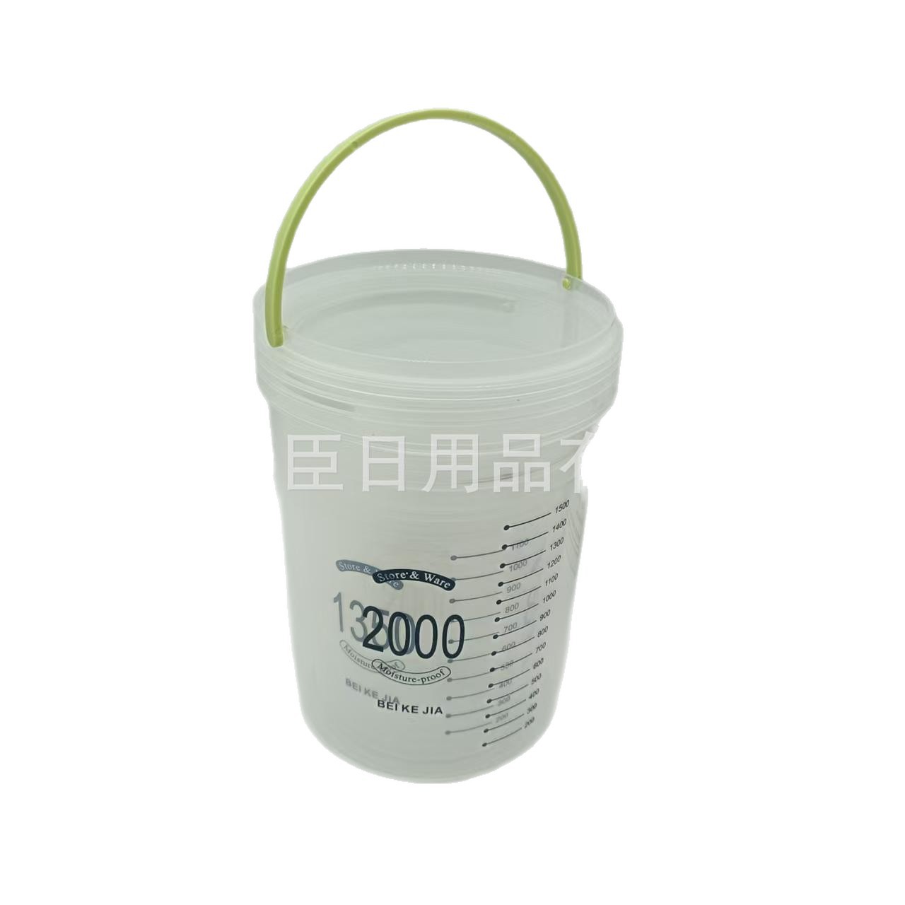 Household sealed cans, grain and cereal storage boxes, storage buckets, food-grade plastic milk powder can sets, kitchen storage cans Item Picture