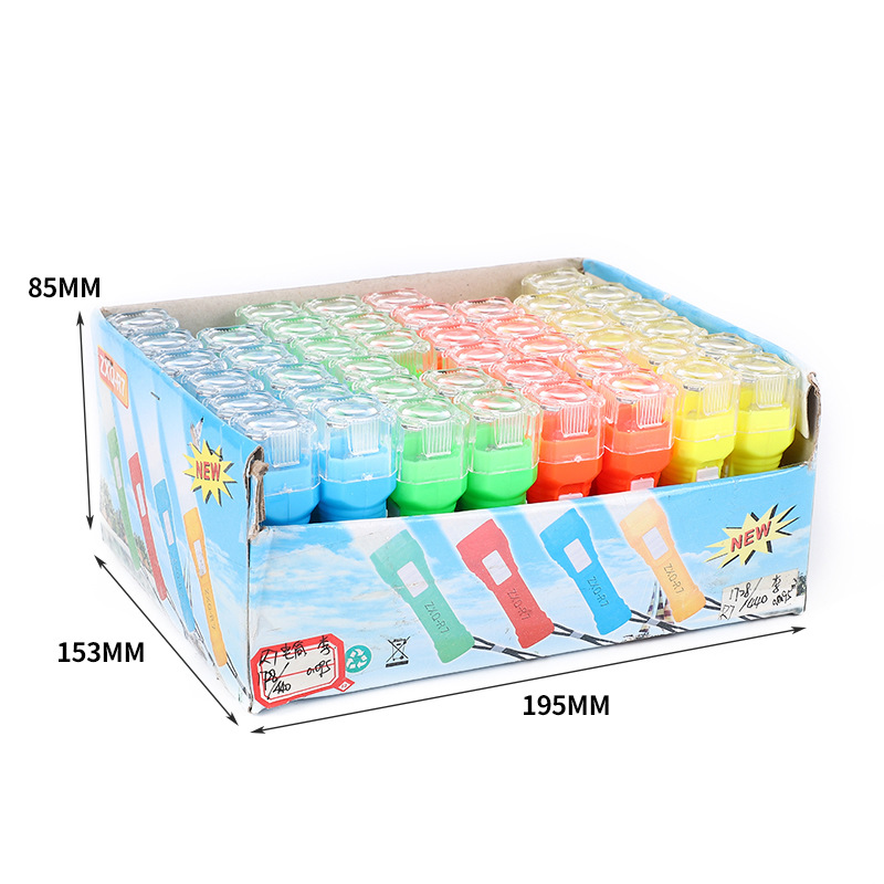 led flashlight with transparent head, practical gift, small night light, carrying R7 flashlight, popular small commodities for night market stalls Application Scenario