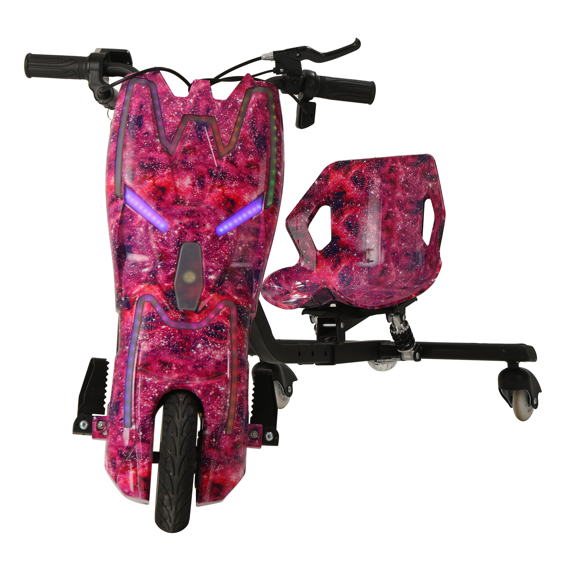 Cross-border supply of children's three-wheeled drift vehicles, high-endurance square stall rental, go-karts, and electric drift vehicles Item Picture