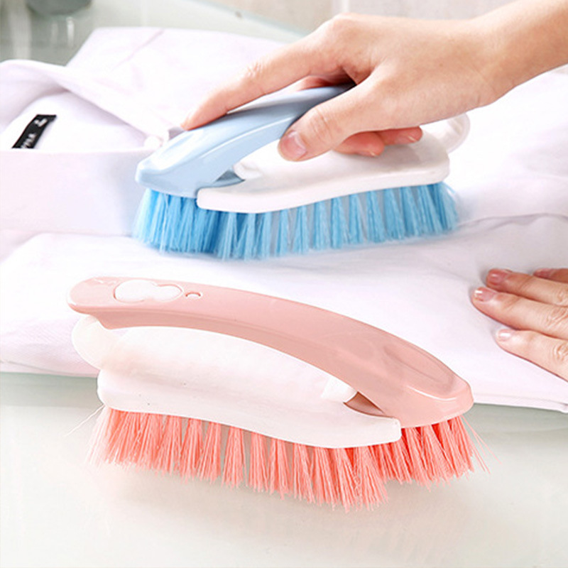 The new upgraded two-in-one multi-functional cleaning brush, household laundry board brush, shoe brush, soft bristles for removing dirt without hurting hands
